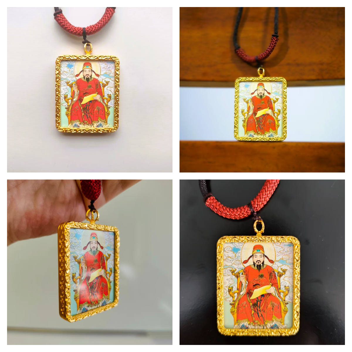 Thangka of Wenchang Emperor - Image 4