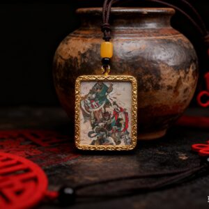 Five-way God of Wealth thangka