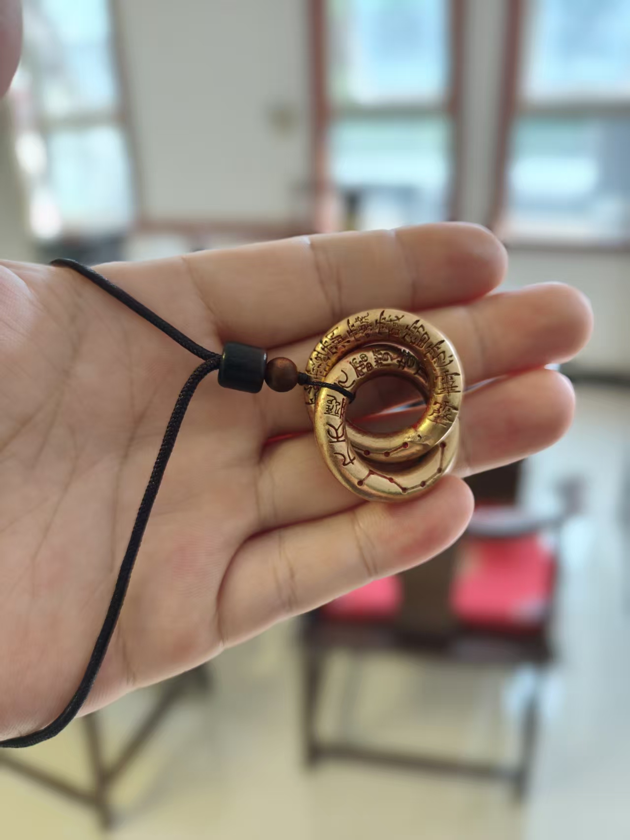 Qiankun Ring Necklace - Image 3