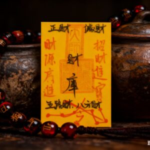 Hand-painted Treasure Talisman