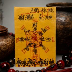 Hand-painted paper charms-fortune