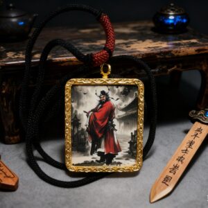 Portrait Thangka of Zhong Kui