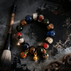 Ancient Liuli Gold-Devouring Beast Bracelet