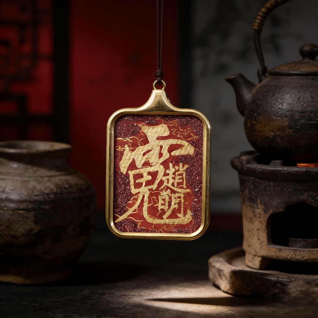 Taoist Thangka Zhao Gongming's Taboo Wealth Necklace - Image 2