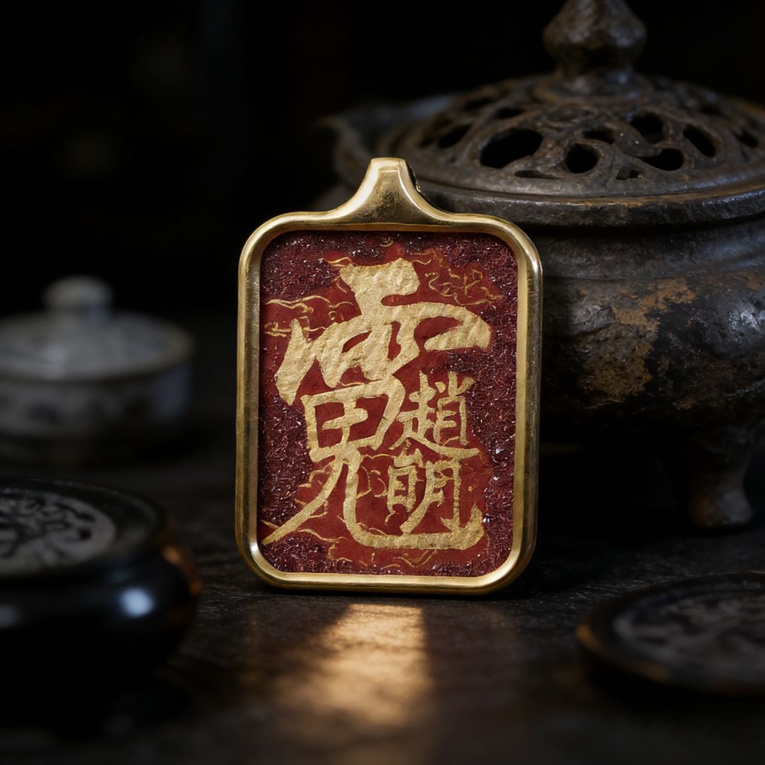 Taoist Thangka Zhao Gongming's Taboo Wealth Necklace - Image 5